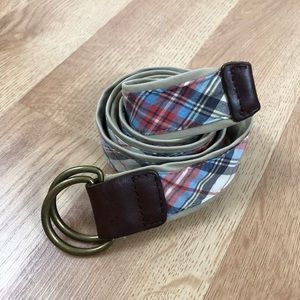 J.Crew Plaid Belt
